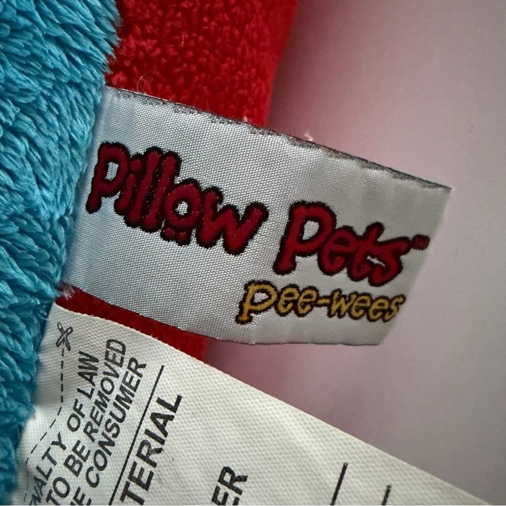 Pillow Pets Pee-Wees Thomas The Tank Engine Train‎ Plush Pillow 13 X 11 Stuffed - Picture 12 of 15